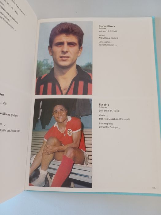 Caderneta Mundial 1966 com Eusébio, completa!