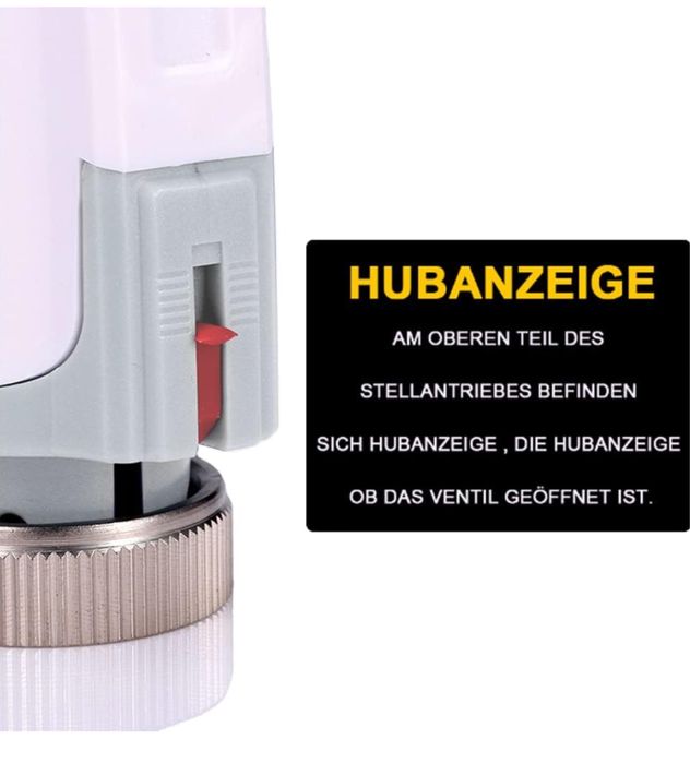 Silniki nastawcze do ogrzewania podłogowego 4 sztuki