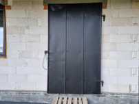 Drzwi na budowe / drzwi tymczasowe / 150 cm / 150x230