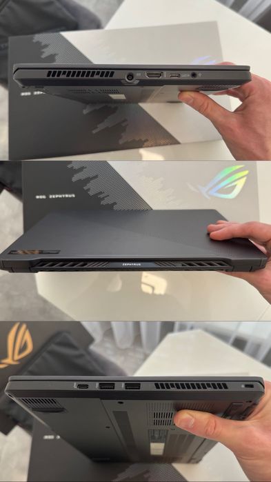 Ноутбук ASUS ROG Zephyrus G14 GA401QM R7/RTX3060/16/512, 2K WQHD 120HZ