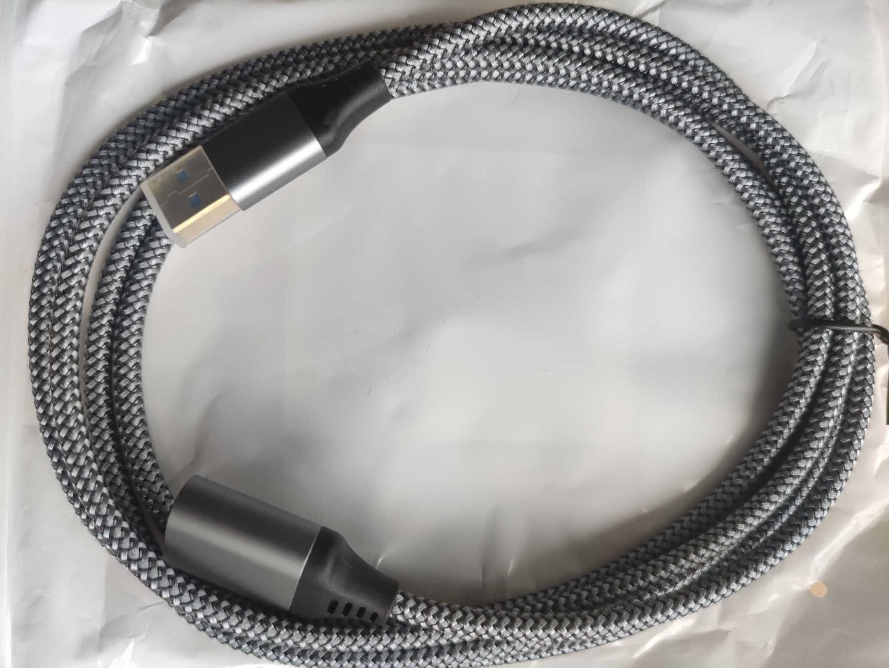 Кабель удлинитель USB 3.0 шнур ЮСБ подовжувач 2 метра