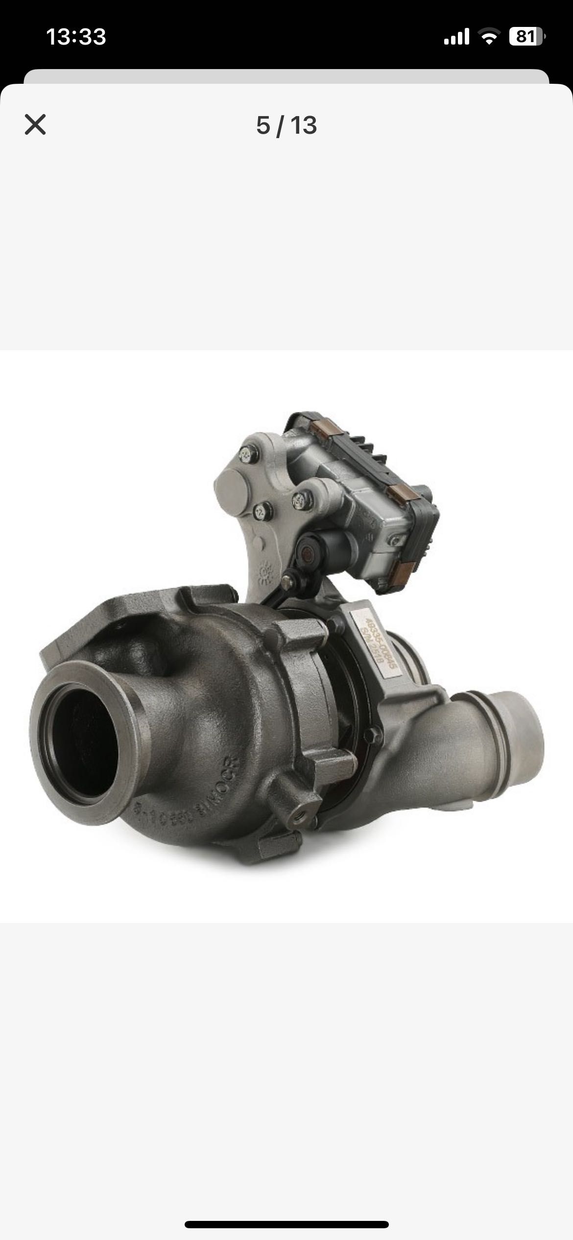Turbo BMW série 1
