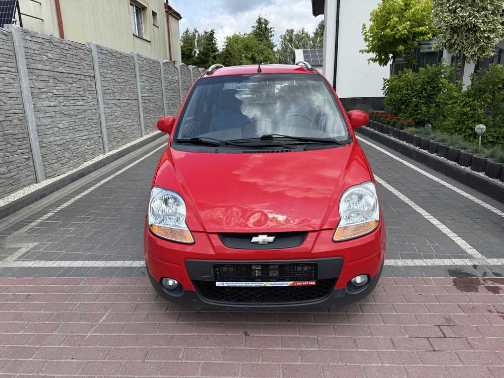 CHEVROLET MATIZ 1.0 67KM 2009r KLIMA z Niemiec zdrowy Opłacony