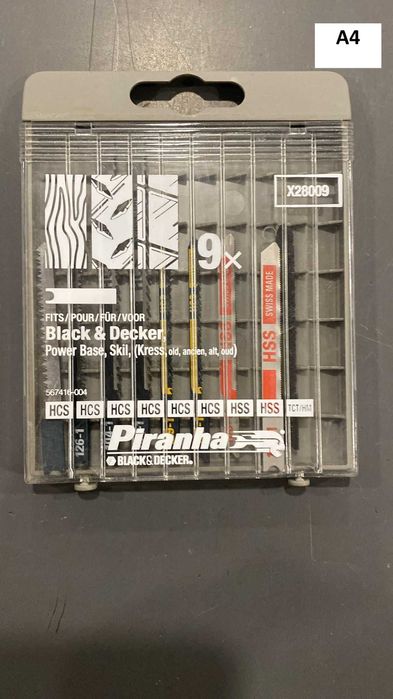 Lâminas para Serra Tico Tico e outras - madeira, metal etc