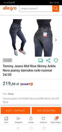 Spodnie damskie Tommy Jeans