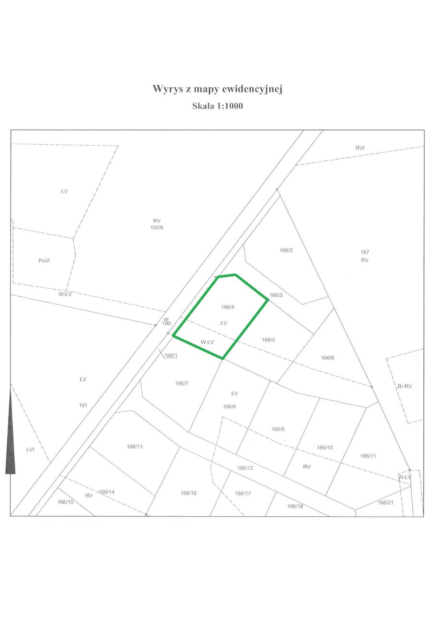 Działka w Strzyżewie Paczkowym - Łukaszewko 951m2 w otoczeniu lasów