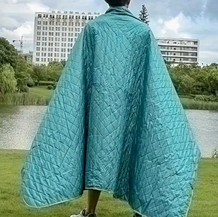 Флісовий кемпінговий плед, великий водонепроникний килимок