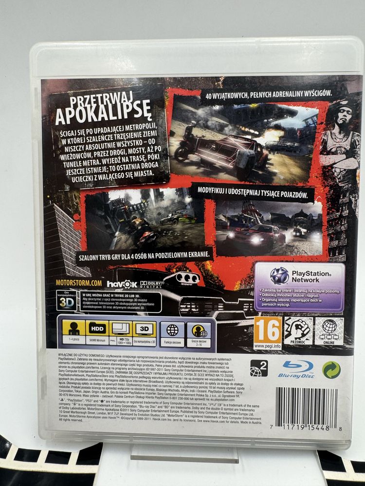 PL Motor Storm Apokalipsa Ps3 Gwarancja