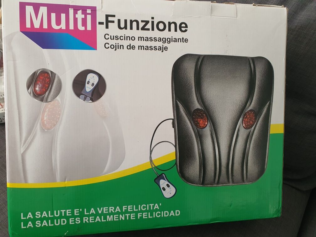 Equipamento massagem para as costas