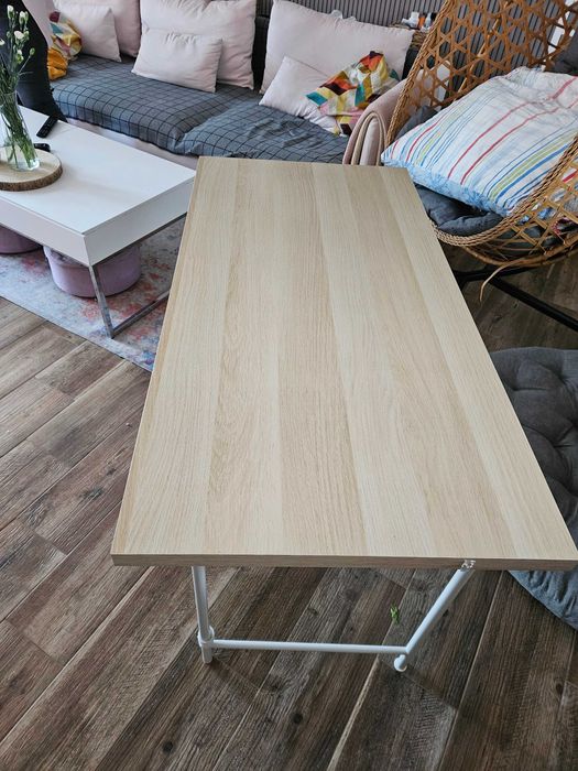OKAZJA Biurko szkolne biurowe regal 120 x 60 Ikea