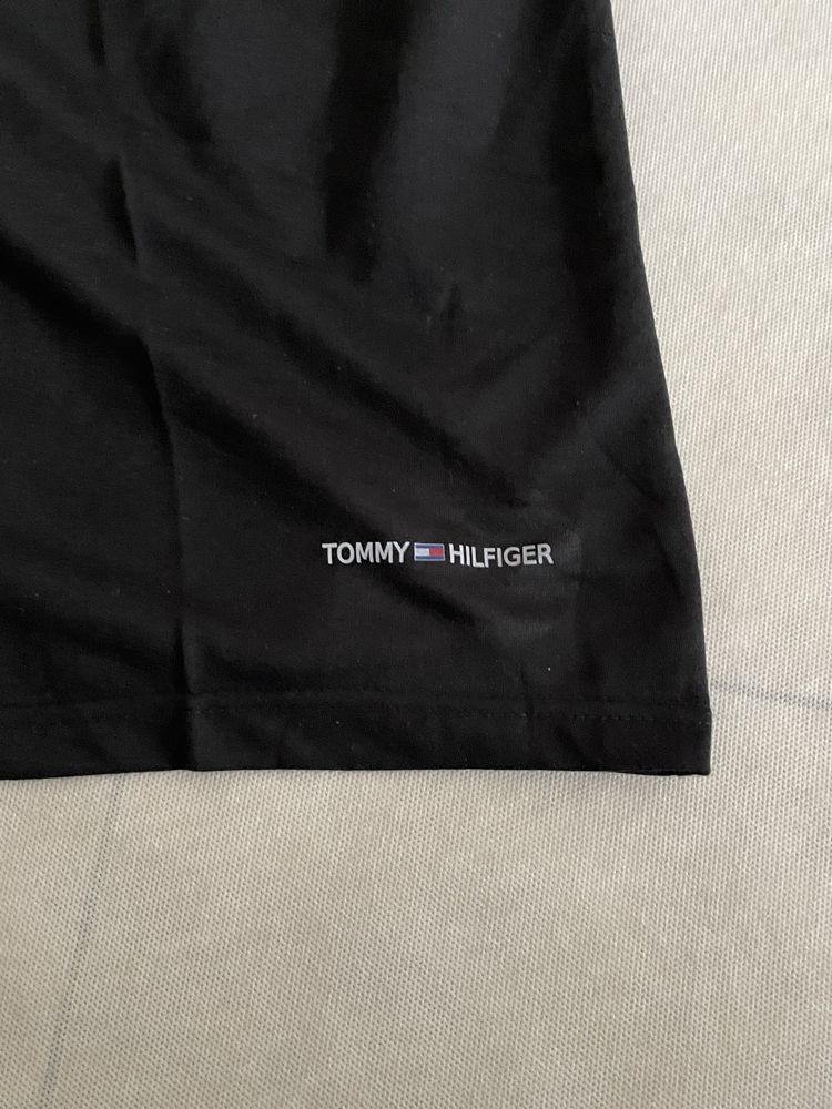 Krótkie spodenki męskie Tommy Hilfiger czarne