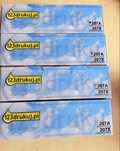 Toner tonery Hp 207A tanio okazja zużyte 4szt.  komplet kolorów
