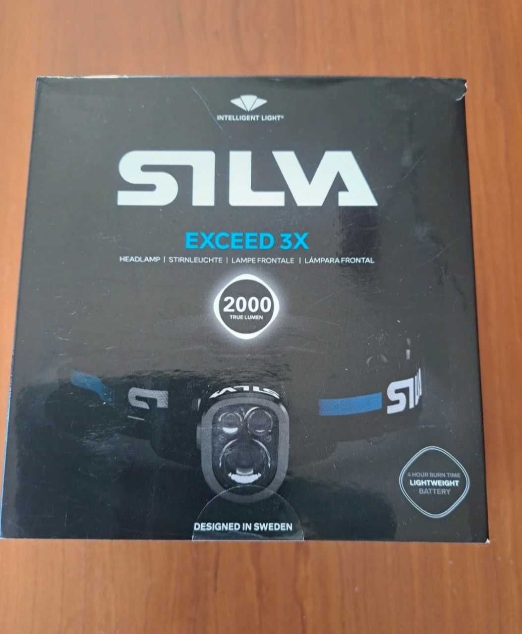 Frontal / Headlamp Silva Exceed 3x 2000lm + Bateria adicional