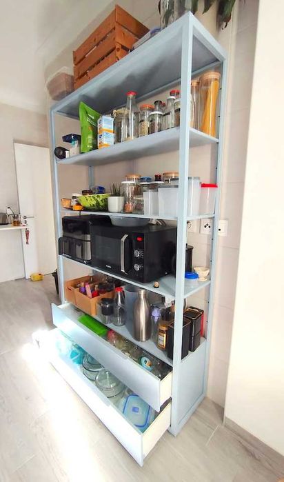 Armário metal com Gavetas