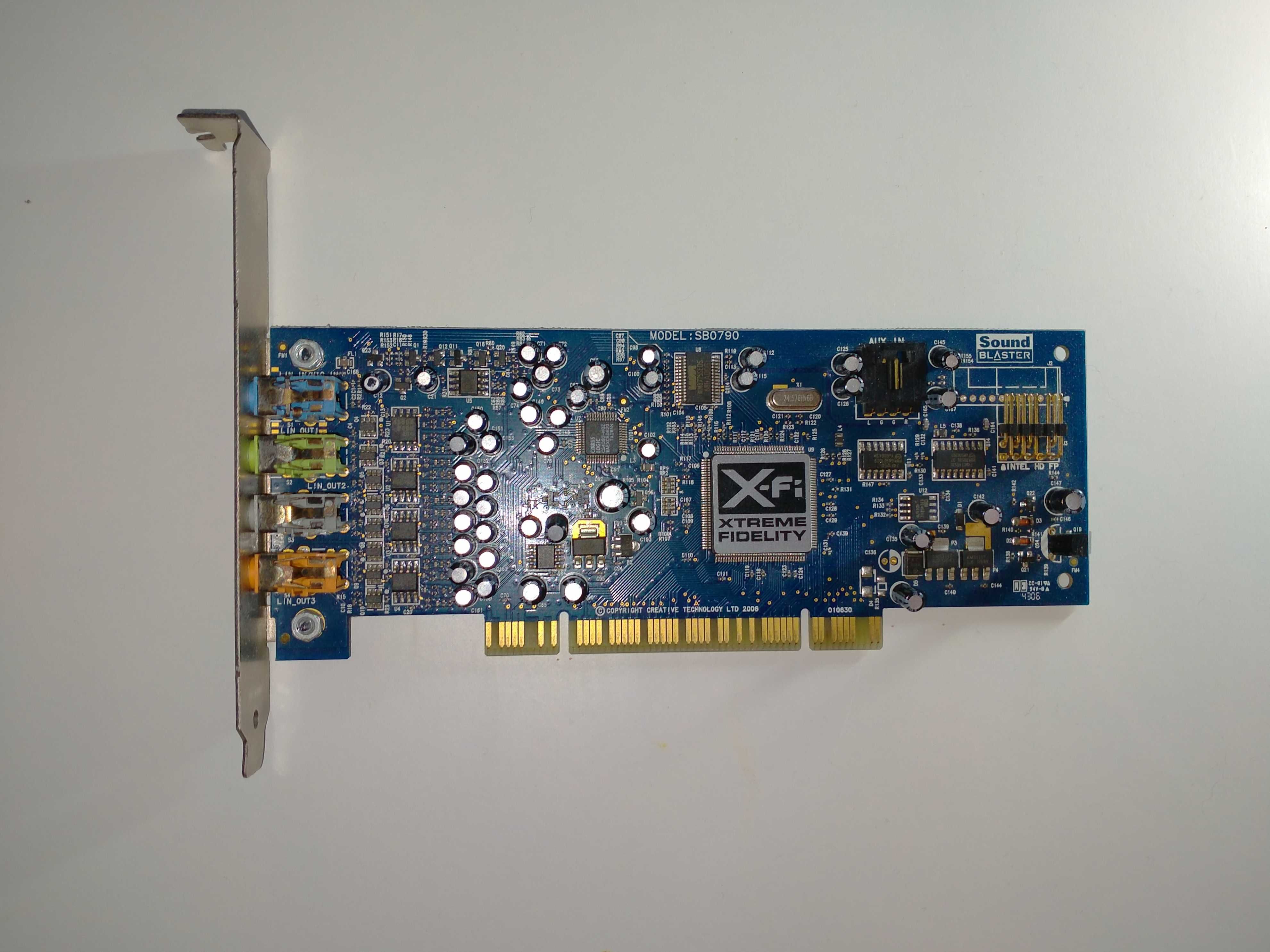 Звукова карта Creative X-fi audio sb0790 pci