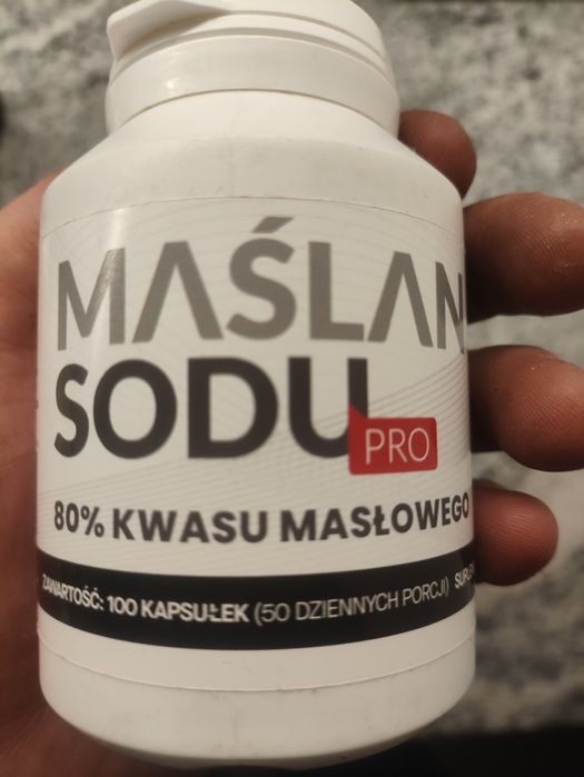 Maślan sodu 100 caps Nowy Mocny