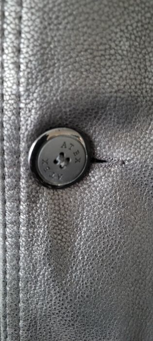 Kurtka męska skóra naturalna czarna półmat  XL