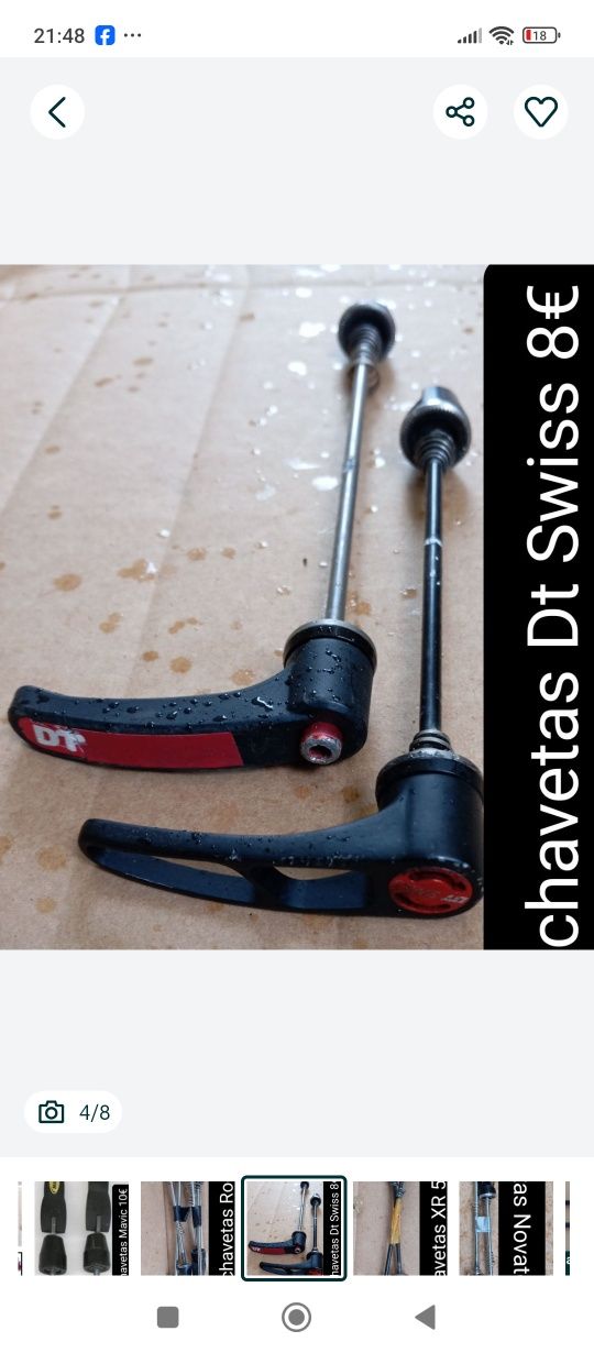 J-Bikes bicicletas Chavetas 9mm XT,DT Swiss, Mavic,