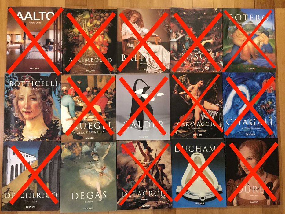 TASCHEN - colecção Artistas e Arquitectos