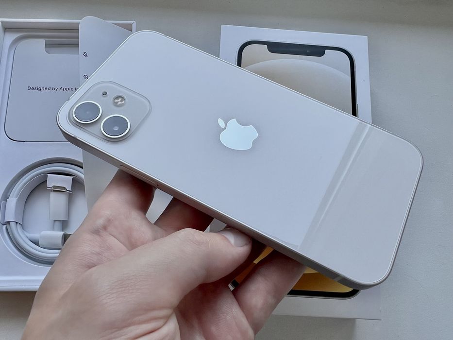iPhone 12 128GB White Neverlock Новий стан