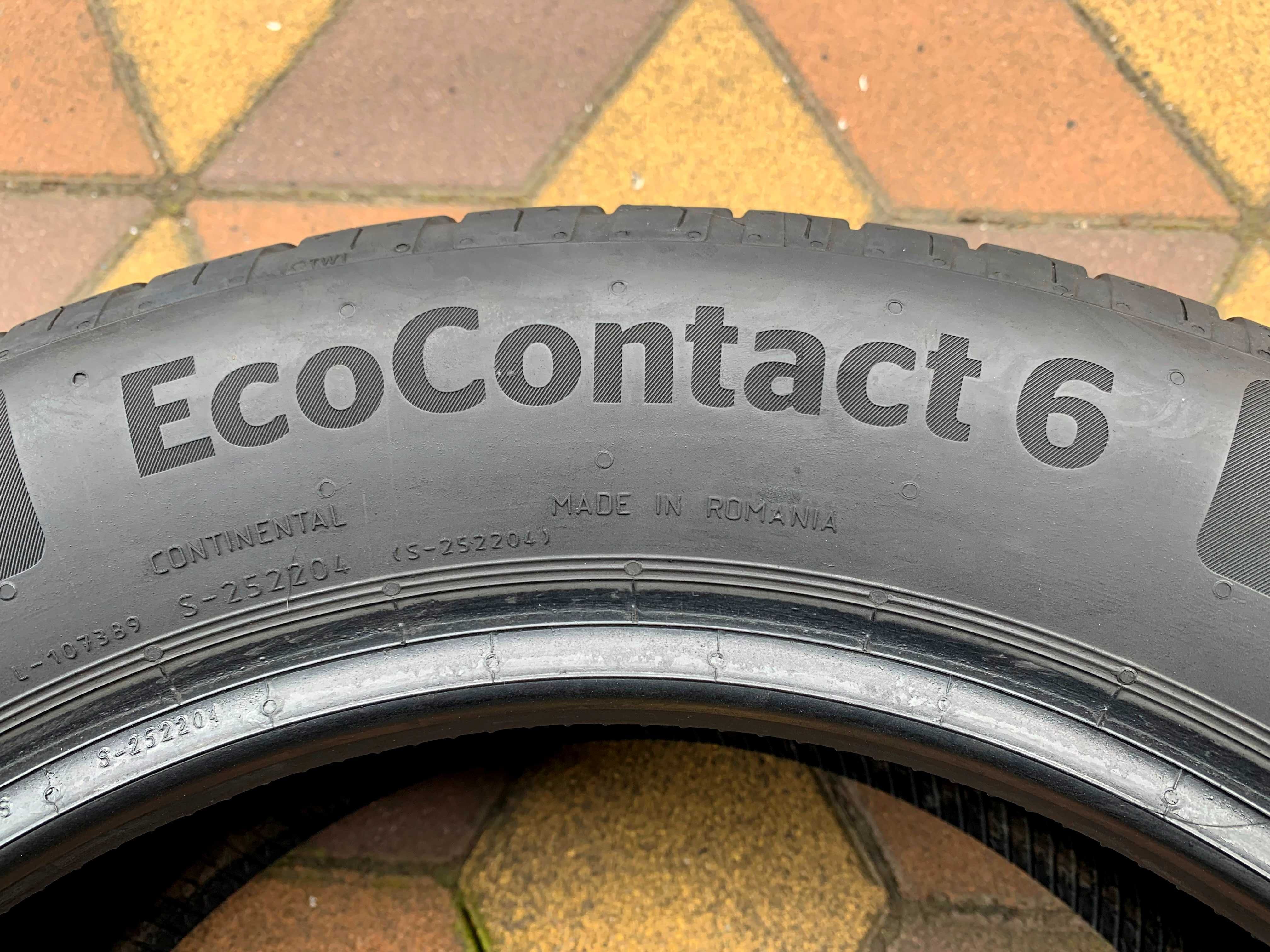195/55 R16 Continental EcoContact 6. Шини літні 4 шт.