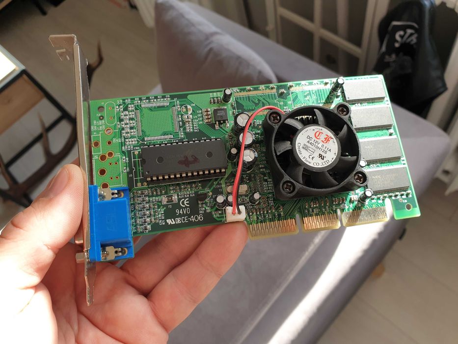 Karta graficzna HIS NVIDIA RIVA TNT2 PRO M64 32MB 4T2PD200 AGP
