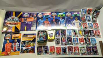 Карточки match attax.футболист.лот футбол.журналы карточки.боксы