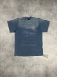 L/XL | Футболка Balenciaga Paris Blue Washed Tee.