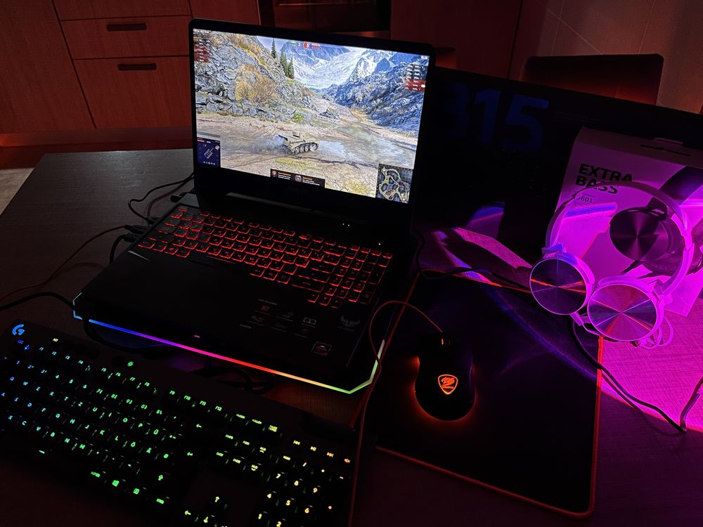 Мощный игровой Asus Tuf gaming + полный игрвовой комплект