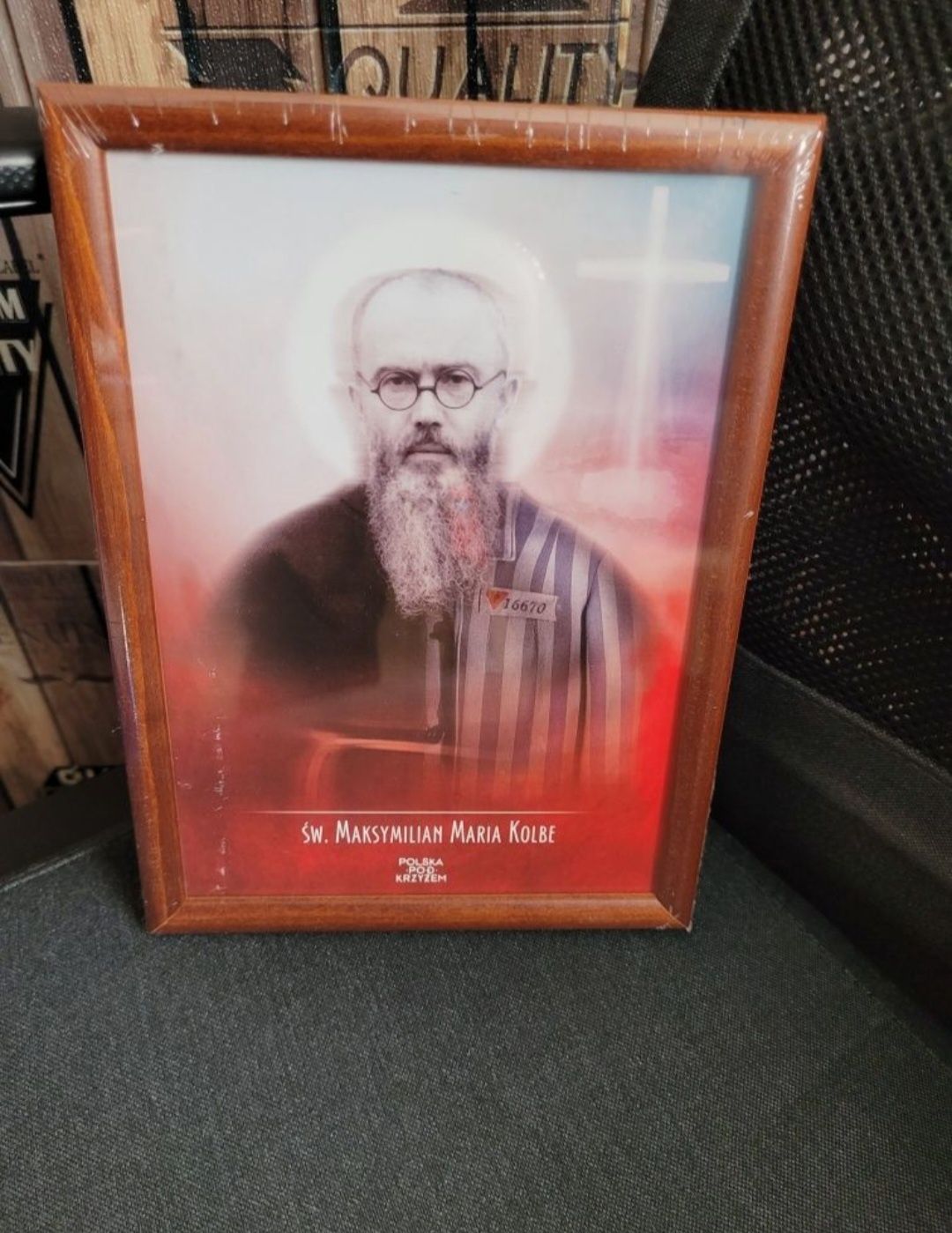 Nowy obraz św. Maksymiliana Kolbe z Niepokalanowa