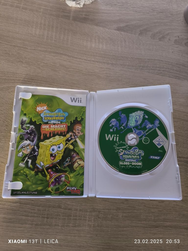 Gra SpongeBob Nintendo Wii