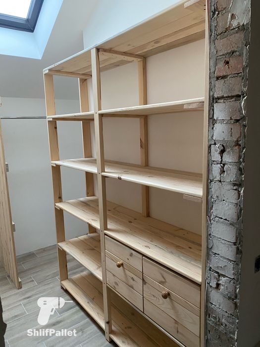 Шафи , стелажі для магазинів  з дерева, меблі з дошки