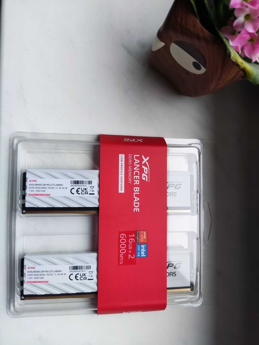 Pamięć RAM  ADATA XPG Lancer Blade 32GB (2x16GB) 6000 CL36 Biały