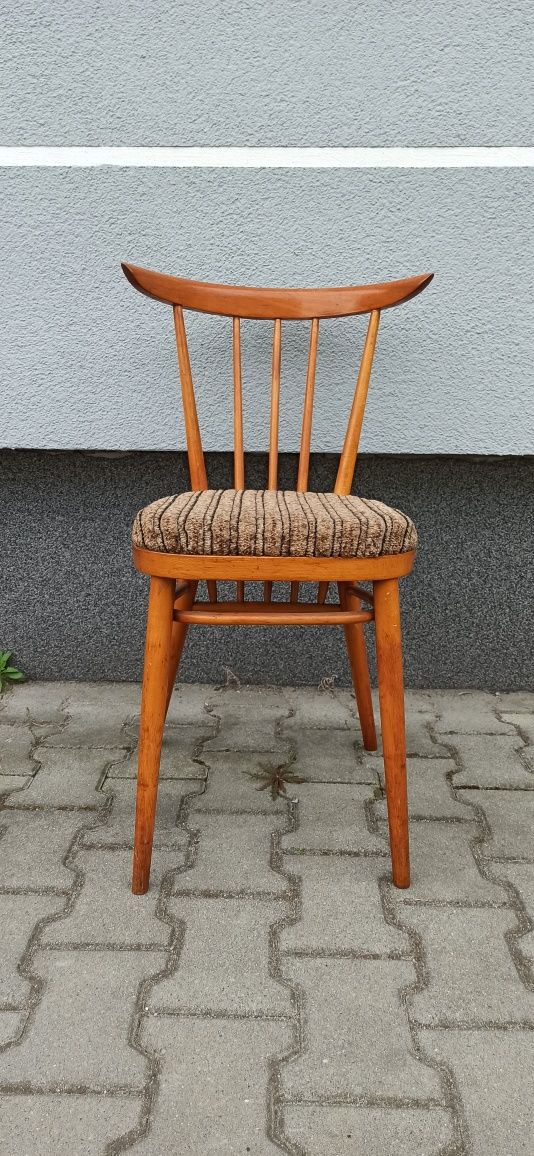 Krzesło Tatra Nabytok Jirak patyczak PRL vintage Czechosłowacja