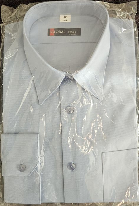 Koszula służbowa błekitna.