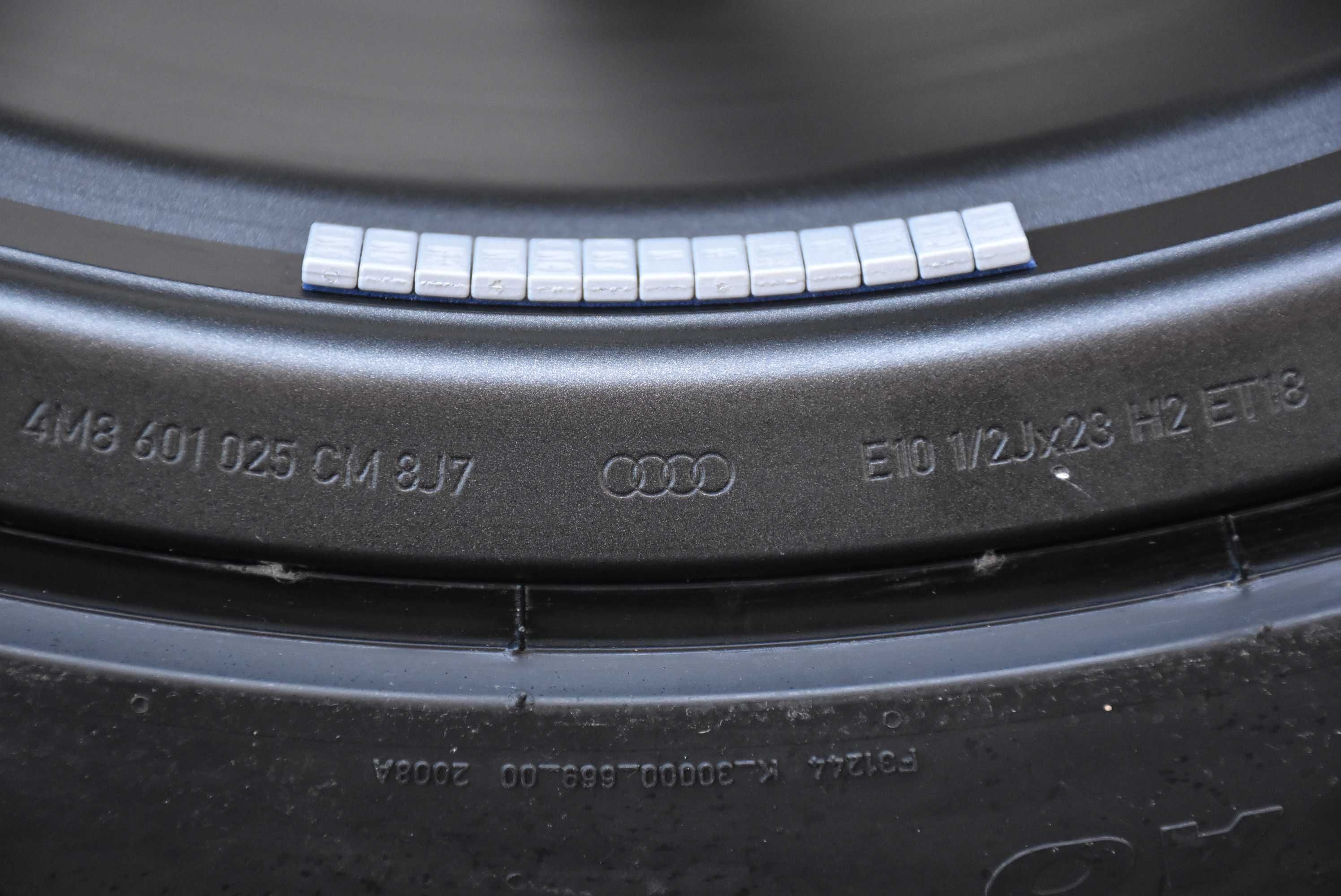 Nowe koła Audi RSQ8 4M8 Q8 SQ8 23" Performance NOWE OEM Pirelli AO 25r