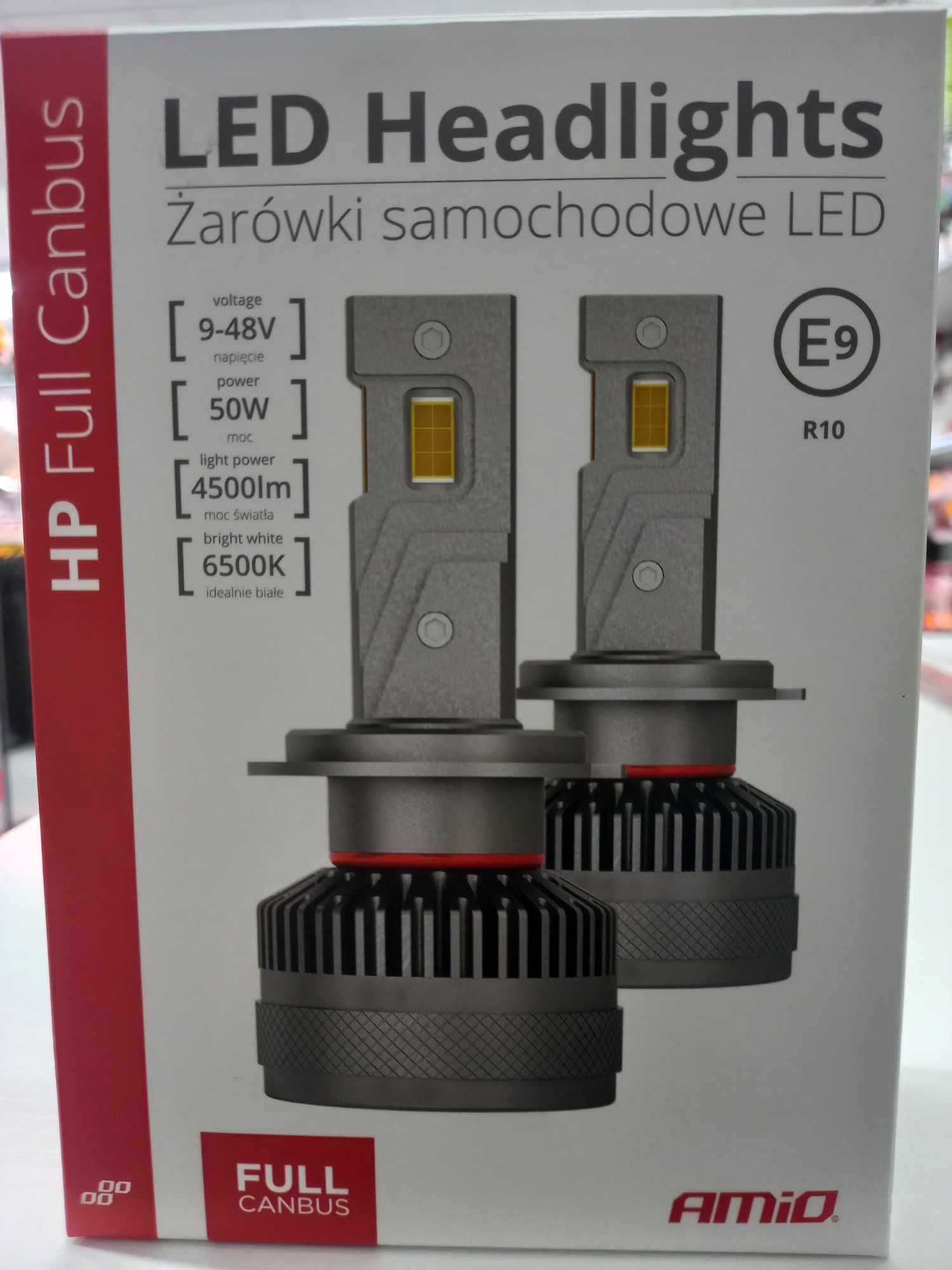 Żarówki H8/H9/H11 LED CANBUS