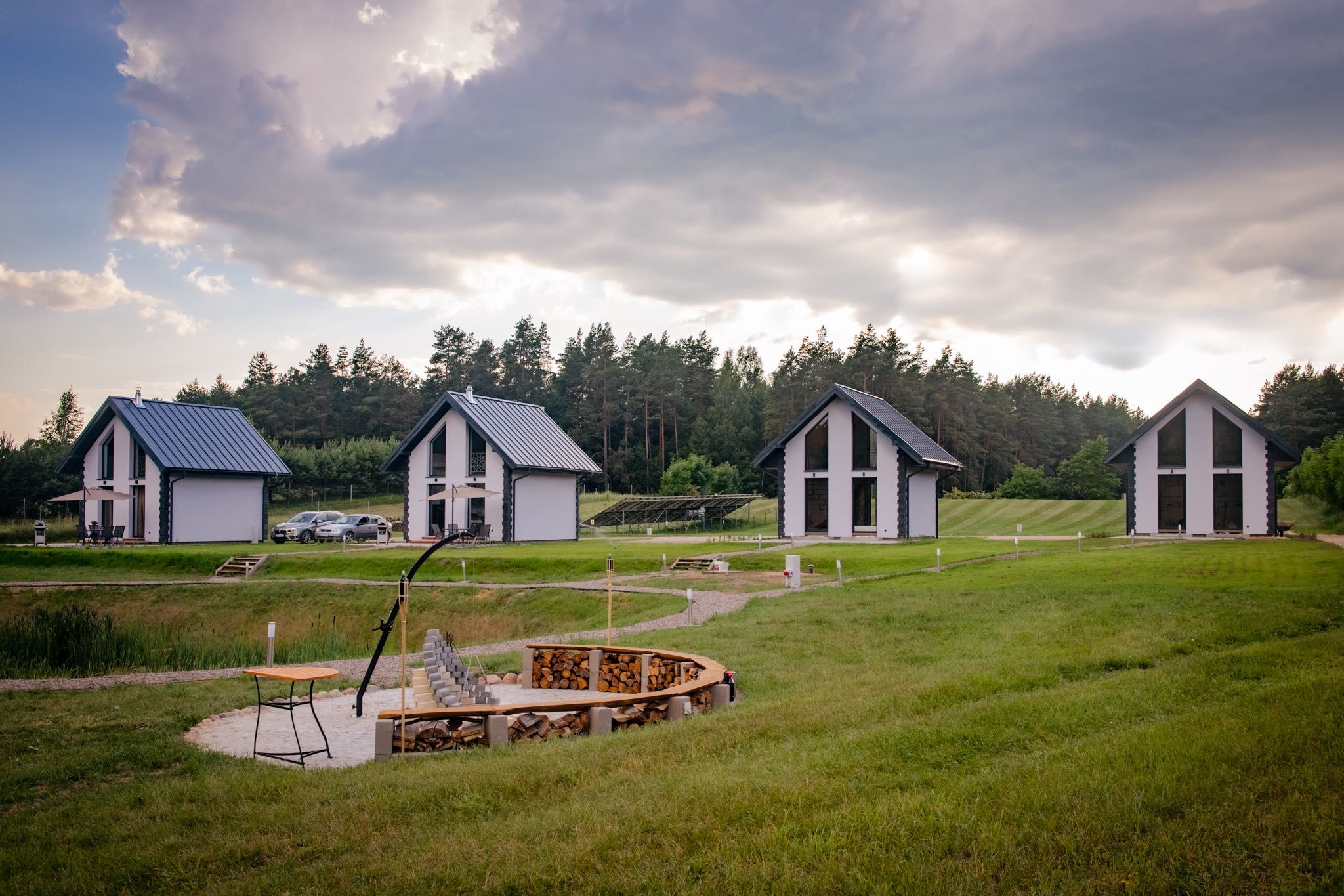 Domek Osada Za Dębami-Podlasie, Suwalszczyzna, Sejny - sauna, jacuzzi
