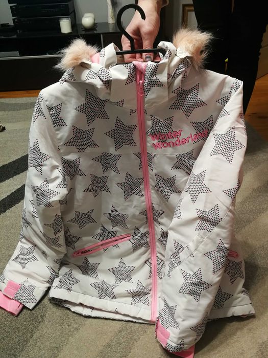 Kurtka dziewczęca- narciarska 158