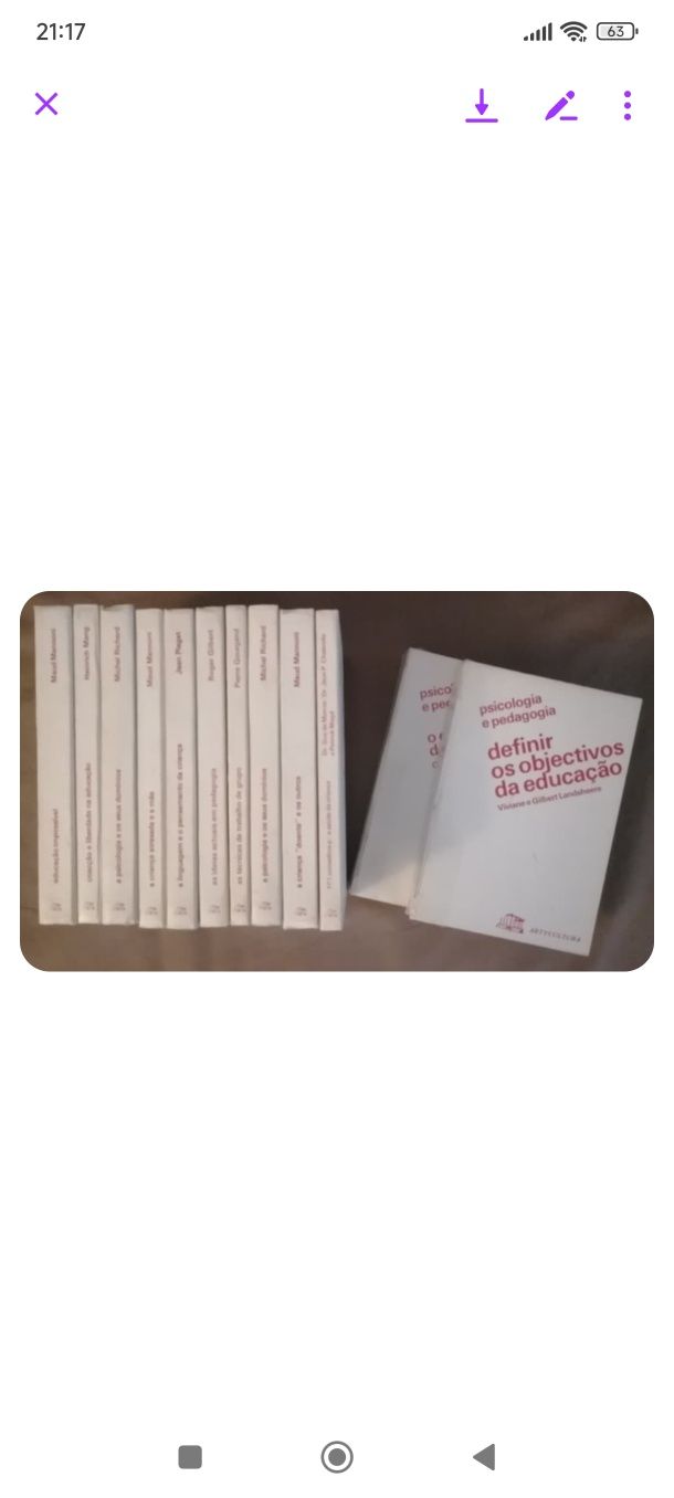 Coleções de livros Saúde e Psicologia infantil