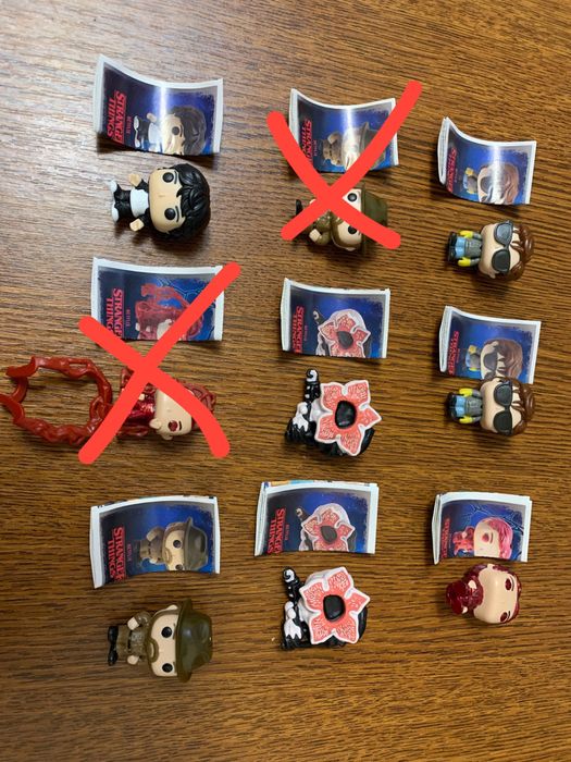 Обмен игрушек с осд / Очень странные дела / stranger things