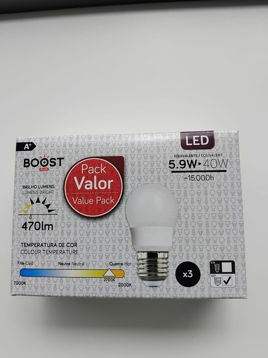 Lâmpadas LED 40W