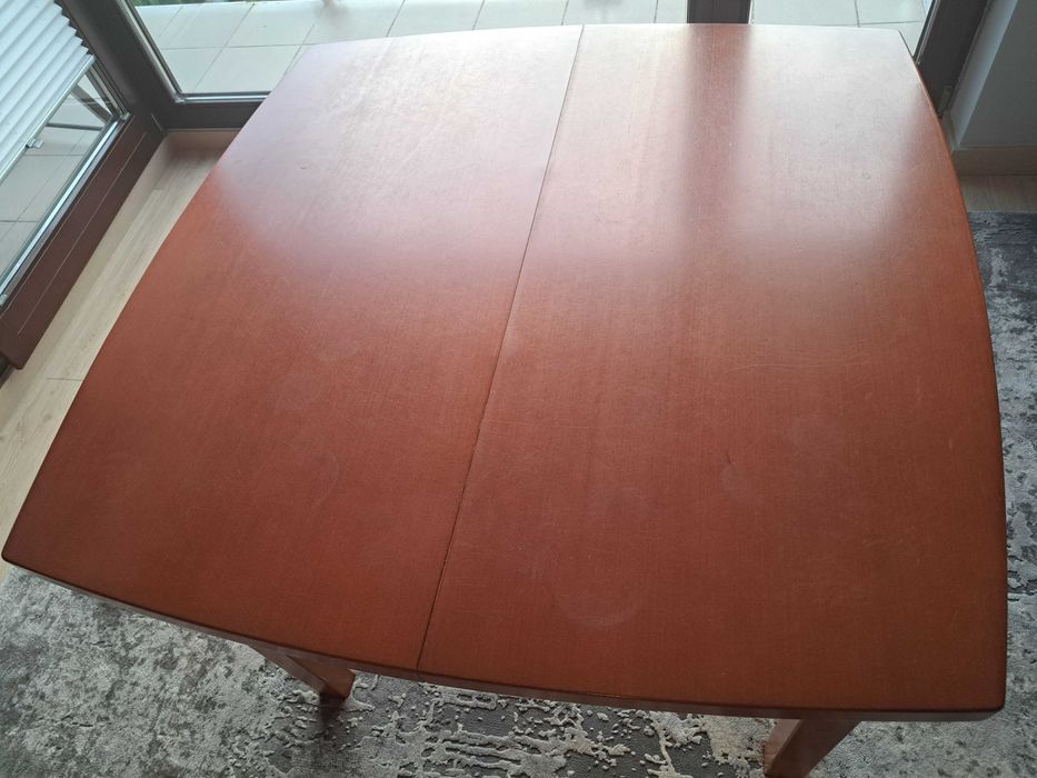 Stół Palermo 95 czereśnia wiśnia 95x246 cm rozkładany Denwar