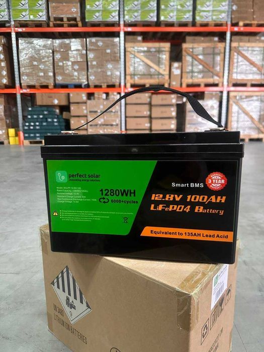 Акумулятор LiFePO4 12.8V/100Ah ОПТ Роздріб