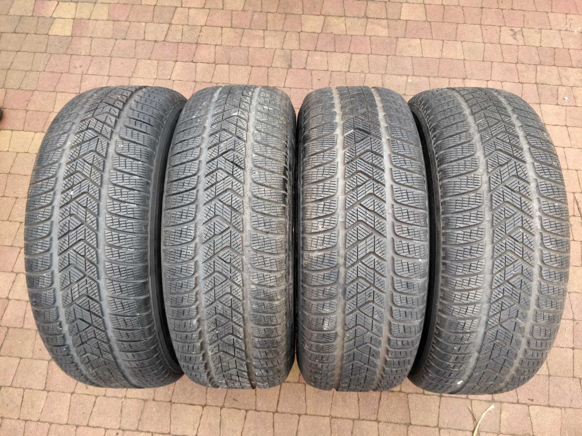 2494. Opony zimowe 255/65/17 Pirelli 8mm cena za 4szt