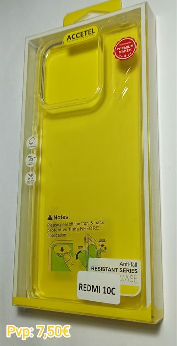 Capa Anti-choque P/ Xiaomi Redmi 8A / Note 9/ Redmi 10C / Redmi 9AT
