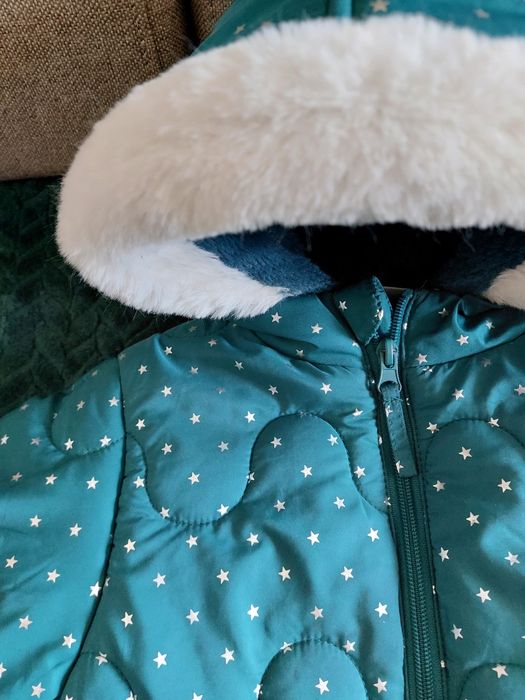 Kurtka zimowa dziewczęca 116