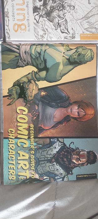 Arte livros de cinema de sketching comics art sci-fi