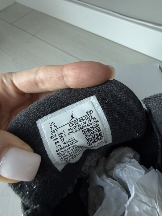 Кросівки Jordan 3 Retro Off Noir орігінал