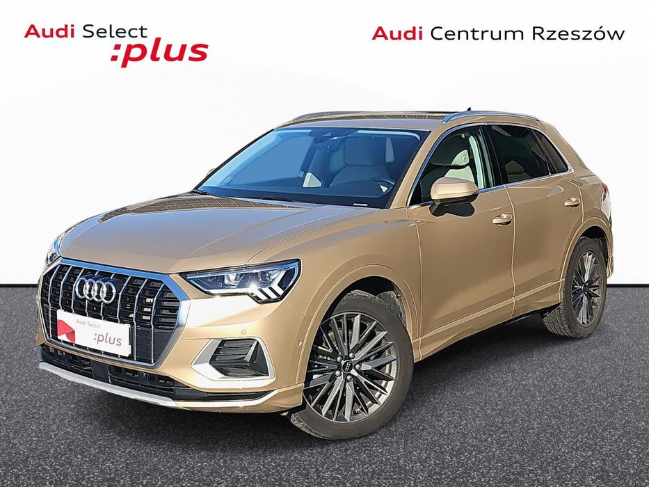 Audi Q3 Rata 1560 netto lakier exclusive, elektryczny fotel, jasne wnętrze